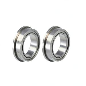 Flanged Sleeve Bearing 10x15x4mm by uxcell F6700ZZ Chrome Steel-0