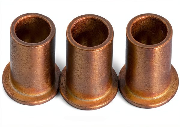 Self Lubricating Bronze Bearing Bunting Flanged Sleeve EF060812A3-0