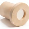 Flanged Nylon Sleeve Bearing Hillman White 3/8 Screw 12 Pack-1