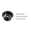 Flanged Sleeve Bearing Black POM 8mm x 10mm x 7mm by Kozelo-1