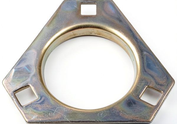 Arctic Cat Flange Bearing Plate Triangle - Metal, 12x4x10 in-1