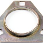 Arctic Cat Flange Bearing Plate Triangle - Metal, 12x4x10 in-0