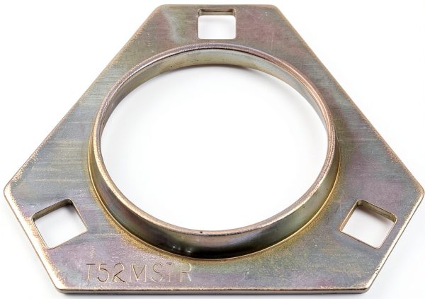 Arctic Cat Flange Bearing Plate Triangle - Metal, 12x4x10 in-0