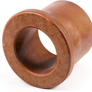 Metric Bronze Flange Bearing by Hillman 12mm x 17mm x 12mm 4-Pack-0