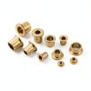 Flange Bearing Sleeve 12mm Bore 16mm OD 20mm Bronze HARFINGTON-4
