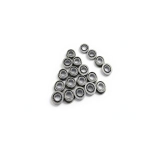 20PCS MF84 Open Miniature Flanged Ball Bearings 4x8x2mm High Speed Motor Bearing Industrial Bearing-0