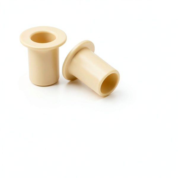 uxcell 8Pcs Flanged Sleeve Bearing - POM Bushing 8x10x15mm Yellow-1