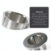 Flanged Sleeve Bearings 1012 Pom Black 10mm ID x 12mm OD by FOCMKEAS-3