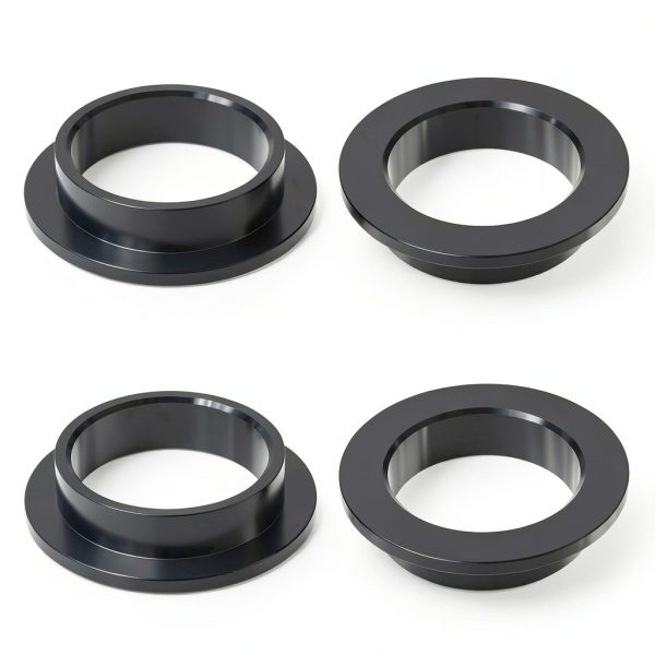 Flanged Sleeve Bearings 1012 Pom Black 10mm ID x 12mm OD by FOCMKEAS-0