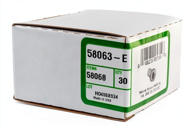 Hillman Nylon Flanged Bushing 58068 1/4 White 30 Pack Industrial-1