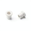 Flanged Sleeve Bearings uxcell Nylon Bushings 8mm ID x 10mm OD White-2