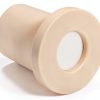 Hillman Nylon Flanged Bushing 58068 1/4 White 30 Pack Industrial-0