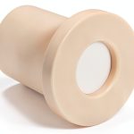 Hillman Nylon Flanged Bushing 58068 1/4 White 30 Pack Industrial-0