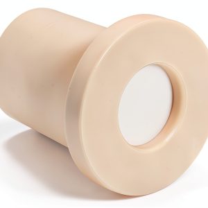 Hillman Nylon Flanged Bushing 58068 1/4 White 30 Pack Industrial-0