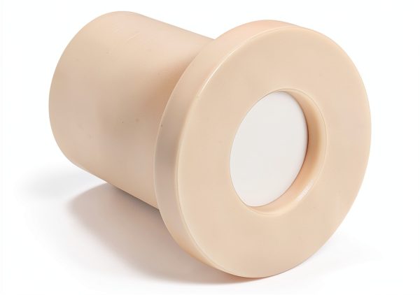 Hillman Nylon Flanged Bushing 58068 1/4 White 30 Pack Industrial-0